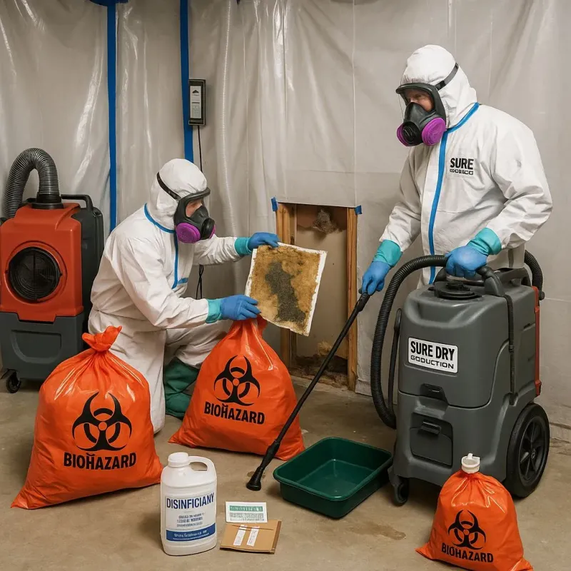 Contaminated Water Handling Protocols process in Koreatown, CA