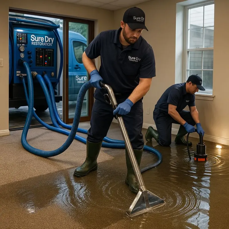 Water Extraction and Removal process in Koreatown, CA